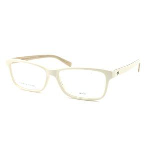 Tommy Hilfiger Rectangular Style Ivory Beige Frame